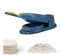 Presse à pâte - lisse en plastique de qualité alimentaire - Fonctionnement du joint de remplissage à double fonction | gadget de cuisine pratique pour les tâches de façonnage des emballages