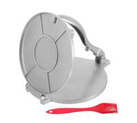 Presse à Pâte Manuelle en Alliage D'aluminium, pour Empanadas et Pierogis | Précision Manuelle, Nettoyage Facile, Usage Polyvalent, Convient aux Soirées L'extérieur, Pinceau Silicone