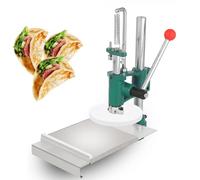 Presse à pizza domestique de 17 cm, laminoir à pâte commercial | Presse à pizza de 17 cm pour usage domestique ; fonctionne comme une laminoir à pâte de qualité professionnelle pour la