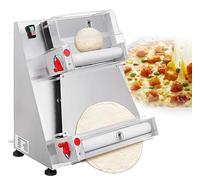 Presse à Pizza électrique 370W,presse à rouleaux de pâte à Pizza,presse à pâte commerciale entièrement automatique de 30/40cm, 5S/pâte,pour la pizza roulée et toutes sortes de pâtes (Size : 40cm)