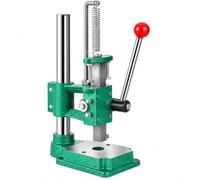 Presse à poinçonner manuelle pour sertir, former, couper et tordre | Avec poignées de mandrin de 3 à 16 mm pour le traitement du bois, de l'aluminium et du plastique dans les ateliers et les