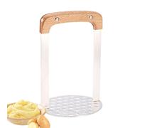 Presse à pommes de terre manuelle - Caractéristique de poignée en bois, appareil manuel externe de 6 pouces, composant de maintenance durable broyeur de pommes de terre, fixation synthétique Robust