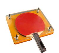 Presse à raquette de tennis de table - Aide manuelle à la raquette | Coupe-bordure manuel de précision | Manuel de coupe de bord en caoutchouc | Pour entraîneurs, débutants, membres de club, matchs