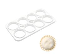 Presse À Raviolis 3 Pièces Cuisine Rond Carré Cœur 8 Trous | Moule À Pâtes Raviolis Chinois Pour Débutants Ménagères Adultes Hommes Fêtes Familiales Et Réunions B