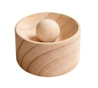 Presse à raviolis en bois - Machine d'emballage pour cuisine | 8 cm de diamètre avec 3 cm de hauteur, boule antiadhésive de 3,5 cm, outil de moule uniforme pour maison, chinois, boulettes, biscuits