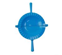 Presse à raviolis en plastique rouge 19 cm (bleu) | Presse en plastique rouge, taille 19 cm, permet de percer facilement les raviolis, poignée ergonomique, surface antiadhésive