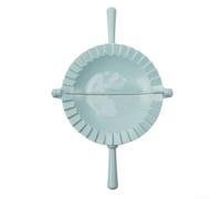 Presse à raviolis en plastique rouge 19 cm (Menthe) | Presse en plastique rouge, taille 19 cm, permet de percer facilement les raviolis, poignée ergonomique, surface antiadhésive
