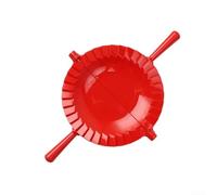 Presse à raviolis en plastique rouge 19 cm (rouge)) | Presse en plastique rouge, taille 19 cm, permet de percer facilement les raviolis, poignée ergonomique, surface antiadhésive