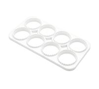 Presse à raviolis - Ensemble de moules à raviolis | 8 trous en forme de | Lot de 3 outils de presse à pâtes, facile à sceller pour pâte et tarte, accessoires de cuisine manuels