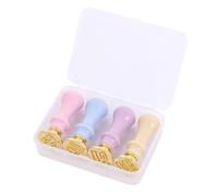 Presse à raviolis - Ensemble de presse à raviolis en métal | Presse à raviolis pour cuisine chinoise | 4 tampons à biscuits | Outil de fabrication de raviolis de qualité alimentaire | Tampon pour le