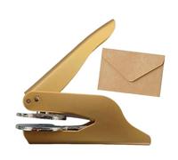 Presse À Relier Embosseuse - Tampon Bibliothèque Pour Embossage Personnalisé,Machine À Embosser Portative Pour Le Papier, Les Invitations De Mariage, Les Enveloppes, Les Accessoires Maison, Et Pour Le