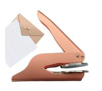 Presse À Relier Gaufreuse - Tampon Bibliothèque Pour Embossage Personnalisé,Machine À Embosser Portative Pour Le Papier, Les Invitations De Mariage, Les Enveloppes, Accessoires Maison, Et