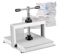 Presse à reliure manuelle pour aplatir et relier le papier