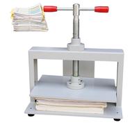 Presse à reliure - Presse manuelle à papier plat A4 pour pincer et relier lourds, parfaite pour la réparation et la création de livres