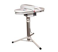 Presse à Repasser à Vapeur Méga avec Socle par Speedypress - 38 Jets de Vapeur Puissants, 64 cm x 27 cm ; 1,400 watts + Housse de Rechange et Thibaude en Mousse GRATUITES (Prix Conseillé 39,00 £)