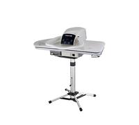 Speedypress 81HD Presse à Repasser à Vapeur Professionnelle avec Support Blanc 81cm (+ Fer à Repasser, Cartouche de Filtrage d'Eau Supplémentaire, Housse de Rechange et Mousse)