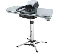 Speedypress 91HD Presse à Repasser à Vapeur Professionnelle Argenté 91cm avec Support (+ Fer à Repasser, Cartouche de Filtrage d'Eau Supplémentaire, Housse de Rechange et Mousse)