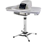 Speedypress 81HD Presse à Repasser à Vapeur Professionnelle avec Support Blanc 81cm (+ Fer à Repasser, Cartouche de Filtrage d'Eau Supplémentaire, Housse de Rechange et Mousse)