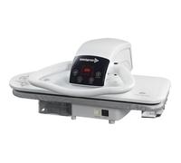 Presse à repasser à vapeur robuste de 1600 watts 70HD-W blanche 68 cm de Speedypress (+ accessoire de fer, filtre et couvercle)