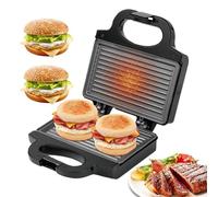 Presse À Sandwich,À Sandwich Électrique Avec Voyant Lumineux - À Gaufres - Pour Hamburger Fromage Petit Déjeuner Déjeuner Dîner Cuisine Appartement Dortoir Restaurant