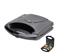 Presse À Sandwich Électrique - Grill Electrique Double Face en Acier Inoxydable à Chauffage Rapide | Pour Crêpes Fondues Snacks | pour Mini-Gaufres, Omelettes, Burgers, Snacks et