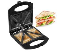 Presse À Sandwich Électrique,Plaques De Cuisson Double Face Antiadhésives À Chauffe Rapide - Poêle pour Grille-Sandwich - Petit Déjeuner Omelettes Burgers Perdu Grillades