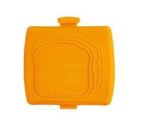 Presse à sandwich ? Grille- compact 16 x 16,5 x 3 cm, poêle antiadhésive en silicone, moule multi-usage résistant à la chaleur avec design à nettoyage rapide | Gadget de cuisine pratique pour