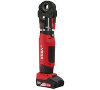 Presse à sertir électro-mécanique VIPER L2X + Inserts TH16-20-26 - VIRAX - avec 2 batteries 18V 2.0Ah - chargeur rapide - coffret-
