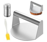 Presse à Steak Haché de haute qualité - Une presse Hamburger incontournable pour des burgers parfaits et Smash Burger