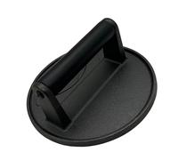 Presse à steak - Outil en fer équilibré - Large prise en main - Compagnon de cuisine compact - Machine à bacon croustillante - Outil de cuisson pratique - Finition antiadhésive - Léger pour une