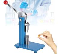 Presse à Tablettes Manuelle, Machine de Compression de Poudre Portable pour Laboratoire et Maison, Presse à Colonne Manuelle pour Poudre Pharmaceutique, Herbe et Chimie,10mm
