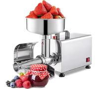 Presse à tomates électrique, presse à fraiser et passoire commerciale en acier inoxydable, passoire alimentaire et machine à sauce, presse-fruits pour tomate, fraise, myrtille