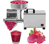 Presse à Tomates éLectrique, Presse Et Passoire Commerciale En Acier Inoxydable, Machine à Sauces Et à PuréE De Tomates, Pour La Mise En Conserve De PuréEs De Tomates Et De Sauces Silver