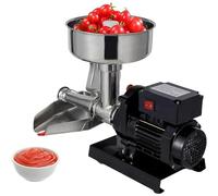 Presse à Tomates éLectrique, Presse Et Passoire Commerciale En Acier Inoxydable, Machine à Sauces Et à PuréE De Tomates, Pour La Mise En Conserve De PuréEs De Tomates Et De Sauces Black