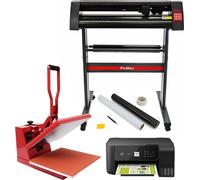 PixMax 38cm Presse à Chaud Plat, Plotter Découpe Vinyl, Imprimante, Outils de Traçage