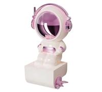 Presse À Tube Roulant - Rose Or Durable 14 Cm, Clé De Pâte Manuelle, Économiseur De Nettoyant pour Le Visage | Caddie De Douche, Support De Rangement, De Dessin Animé Mignon, Cadeau, Compto