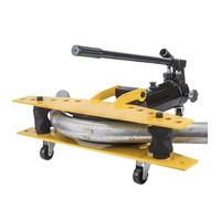 Presse à tuyaux agricoles Cintreuse hydraulique manuelle intégrée de 1 pouce, outils de cintrage de tuyaux en fer galvanisés, conception de piston haute et basse pression