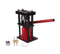 Presse à tuyaux agricoles Machine universelle à 8 dents, sertisseuse hydraulique manuelle for tuyaux, cric de bouteille, Machine à sertir agricole