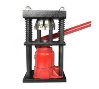 Presse à tuyaux agricoles Outil de sertissage de tuyau en plastique portatif, outil hydraulique, bouchon de bouteille, tuyau de sertissage(6-tooth)
