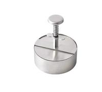 Presse à viande à hamburger en acier inoxydable 304, moule à galettes de bœuf à rebond printanier, artefact de boule de riz fait à la main, multi-tailles facile à démouler, domestique et commercial