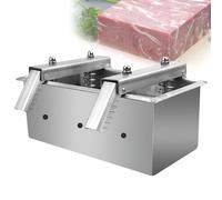 Presse à viande en acier inoxydable pour griller, bloc de bœuf à ressort pour restaurants, cafétérias et barbecue à domicile