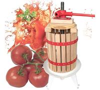 Presse à vin de fruits hydraulique pour extraction naturelle de jus, broyeur manuel pour raisins, baies et légumes, idéal pour la fabrication de cidre et d'huile d'olive fait maison