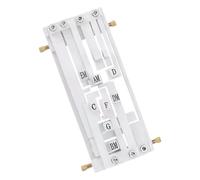 Presse-accords pour guitare - ABS 6,5 x 15,5 cm | Outil d'apprentissage d' | Entraîneur d' pour apprendre la guitare, pratiquer et améliorer la des doigts