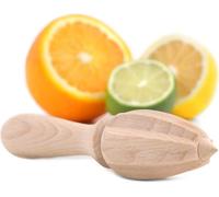 Presse agrume - Creative Home - Presse orange manuel - Presse citron bois - 16 x 3,5 cm