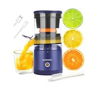 Presse Agrume Electrique Extracteur Jus USB Chargement pour Citron, Orange | 45 W | bec Anti-gouttes | Haut rendement | Portable