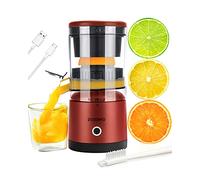 Presse Agrume Electrique Extracteur Jus USB Chargement pour Citron, Orange | 45 W | bec Anti-gouttes | Haut rendement | Portable