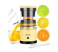 Presse Agrume Electrique Extracteur Jus USB Chargement pour Citron, Orange | 45 W | bec Anti-gouttes | Haut rendement | Portable