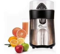 LITTLE BALANCE 8462 Vitaminox, Presse agrumes électrique, Jus de fruits rapides, 2 cônes interchangeables, 85 W, Inox