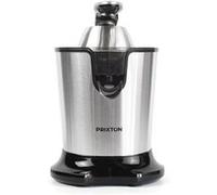 PRIXTON Presse-agrumes électrique Juicer BIO XP4, Puissance 300 Watt, Capacité 270 ml, 2 Cônes inclus, Corps et Accessoires en Acier Inoxydable