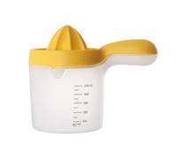 Presse-agrumes avec manche ergonomique multifonction avec tasse à mesurer | Presse-agrumes manuel de limonade pour fruits orange maison, chambre, restaurant, camping, pique-nique, voyage sur route